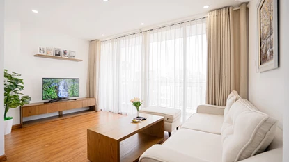 Nice and Bright One-Bedroom Apartment on Linh Lang St., Ba Dinh