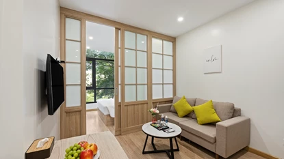 Unique City View 01-Bedroom Apartment in Japanese quarter, Ba Dinh
