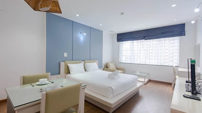 Modern and Bright Studio for Rent on Phan Ke Binh St., Ba Dinh