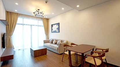 New and charming 2 bedroom apartment for rent at Sun Ancora, Hai Ba Trung