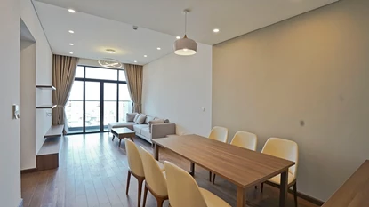 New and modern 2 bedroom apartment for rent at Sun Ancora, Hai Ba Trung