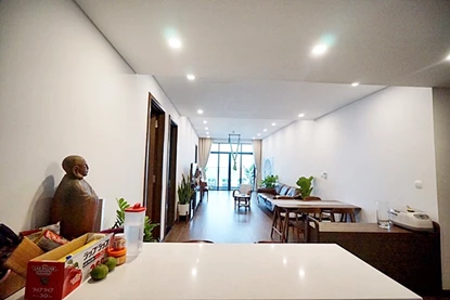 High floor and modern style 3 bedroom apartment for rent at Sun Grand City Ancora, Hai Ba Trung