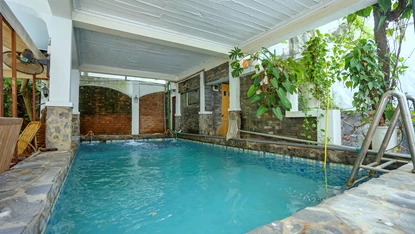 Beautiful 3 bedroom house with garden and swimming pool for rent in Tay Ho