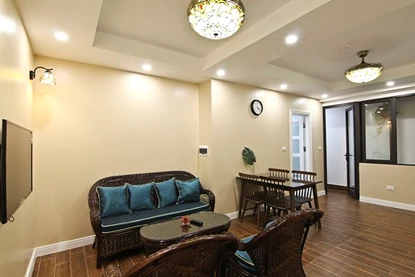 Quiet 1 bedroom apartment for rent nearby Ba Mau Lake, Hanoi