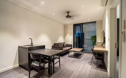 Minimalist 1 bedroom apartment 502 HH32 for rent in Tay Ho
