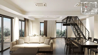 High end serviced and elegant duplex 4 bedroom apartment for rent in Elegant Suites, Westlake, Tay Ho