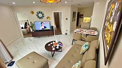 Modern Lake View 2-Bedroom Apartment on Lac Long Quan St., Tay Ho