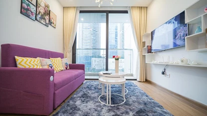 Lovely 1 bedroom apartment for rent in Vinhomes Skylake, Nam Tu Liem