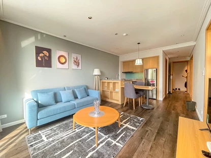 Cozy and bright 2 bedroom apartment for rent at To Ngoc Van, Tay Ho