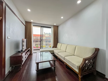 Bright and quiet 2 bedroom apartment for rent at To Ngoc Van, Tay Ho