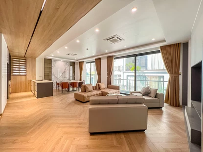 New and modern style 3 bedroom apartment for rent in Dang Thai Mai, Tay Ho