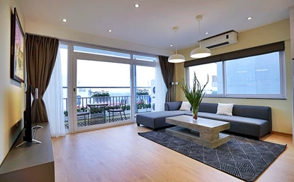 High floor 2 bedroom apartment for lease in center of Tay Ho, To Ngoc Van