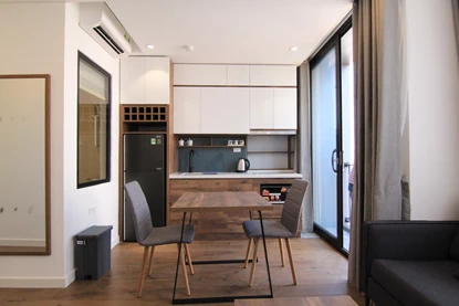 Modern 1 bedroom apartment for rent on Tay Ho street, Tay Ho, Hanoi 