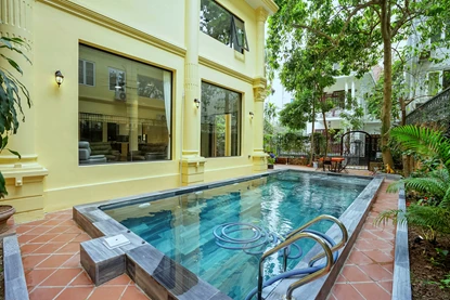Brand new 4 bedrooms villa for rent with swimming pool on To Ngoc Van, Tay Ho, Hanoi 