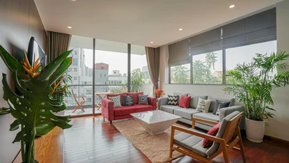 Modern 4 Bedroom Apartment with Pool Access in Prime Tay Ho Location