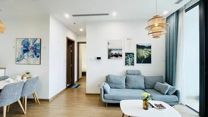 Chic Urban Haven: 2-Bedroom Retreat at Vinhomes Skylake – 68 sqm of Modern Living