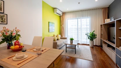 Elegant 2-Bedroom Retreat at Roygent Parks Hanoi – 77 sqm of Modern Living