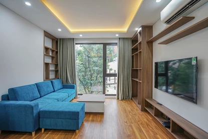 Peaceful and bright 2 bedroom apartment for rent in Tay Ho