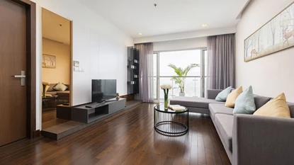 Luxurious Serviced 2-bedroom apartment on Nui Truc St., Ba Dinh