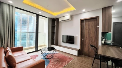 Nice and cozy 1 bedroom apartment for rent in Vinhomes Skylake, Nam Tu Liem