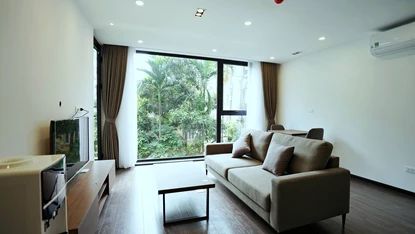 Beautiful and quiet 1 bedroom apartment for lease now in To Ngoc Van, Tay Ho