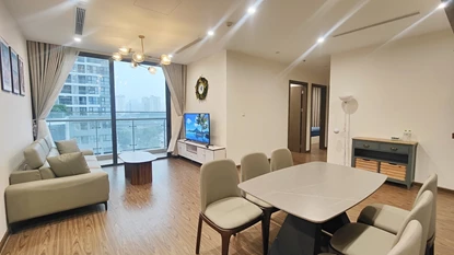 Brand new and beautiful 4 bedroom apartment for rent in Vinhomes West Point, Nam Tu Liem