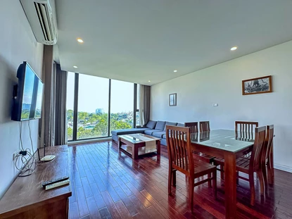 Quiet and Bright 2-Bedroom Apartment on Xom Chua St., Tay Ho