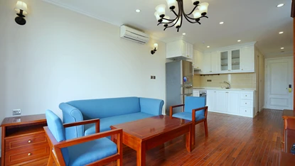 Unique 1-bedroom apartment with lake view on Xom Chua Street, Tay Ho Area