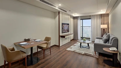 Nice decoration and unique 1 bedroom apartment for rent in Cau Giay