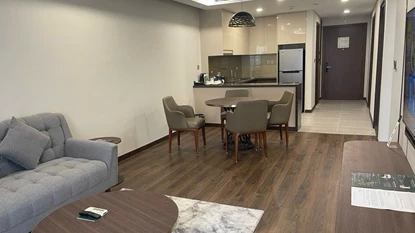 High end quality and beautiful 2 bedroom apartment for rent in Cau Giay