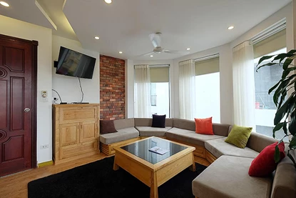 Duplex 2 bedroom apartment for rent at Dang Thai Mai, Tay Ho
