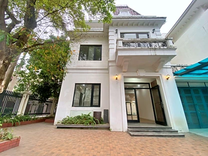 Semi furnished and spacious 5 bedroom villa for rent at C block, Ciputra, Tay Ho