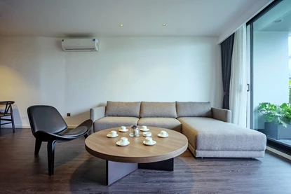 Minimalist style & brand new 4 bedroom apartment for rent now in Quang An, Tay Ho