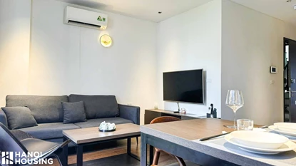 Modern 1 bedroom apartment for rent on Linh Lang Str, Ba Dinh Dst, Hanoi.