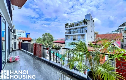 Brand new and modern 3 bedroom apartment with large balcony for rent on Xuan Dieu street