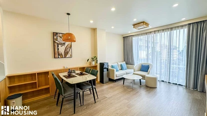 Modern 2 bedroom apartment for rent with spacious balcony in Nui Truc