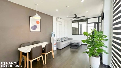Bright 1-Bedroom apartment for rent in Lieu Giai, Ba Dinh