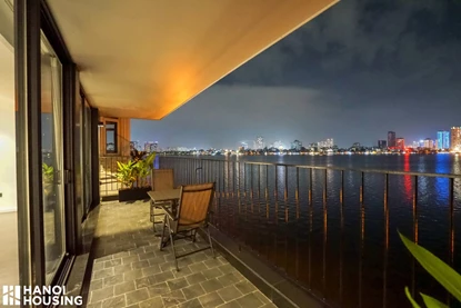 Lake view and luxurious 3 bedroom apartment 402 - 21 Quang Khanh, Tay Ho for rent