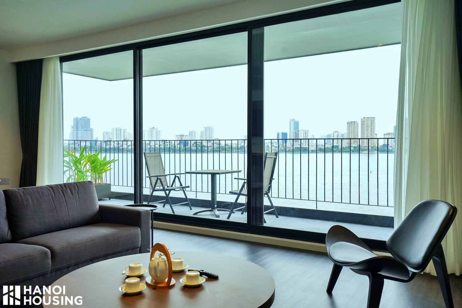  Brand New 3-bedroom apartment with Spectacular LAKE VIEW at 502 - 21 Quang Khanh (HH21) for Rent