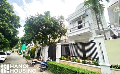 Villa for rent in block D Ciputra Tay Ho Hanoi