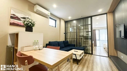 Cozy 1-bedroom Apartment for rent on Lieu Giai Str, Ba Dinh Dst, Hanoi