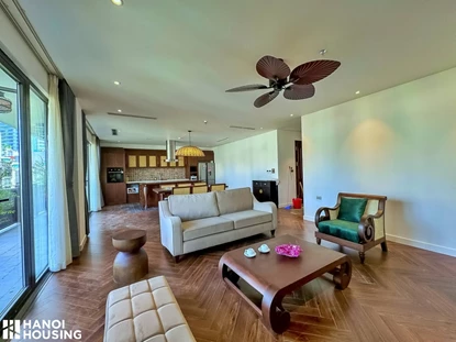 Bohemian 3-Bedroom Apartment with LAKE VIEW on Lac Chinh St.