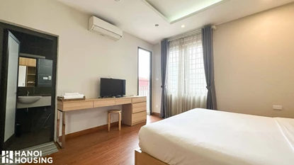 Newly built studio for rent on Linh Lang Str, Ba Dinh Dst.