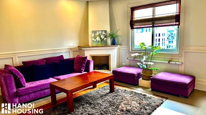 Spacious apartment for rent in central Hoan Kiem, Hanoi, Vietnam 