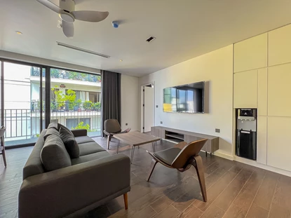 Brand New 2-Bedroom apartment for rent with ultra modern furniture on Truc Bach island, Ba Dinh, Hanoi