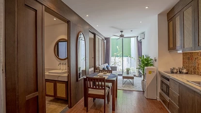 Bright Apartment 1 Bedroom For Rent in Ton That Thiep, Hoan Kiem