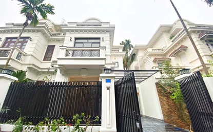 Modern villa with garden in D block, Ciputra, Hanoi