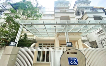 Fully furnished 4-bedroom villa for rent in T block, Ciputra Hanoi