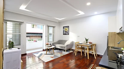 Cozy 1-Bedroom Apartment for Rent on Linh Lang Street