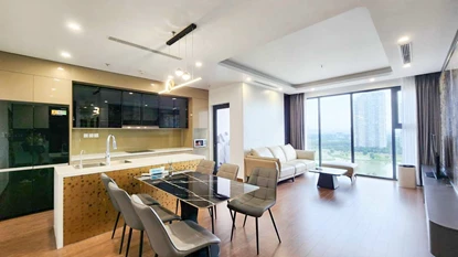 High floor and lovely 3 bedroom apartment for rent at The Matrix One, Me Tri